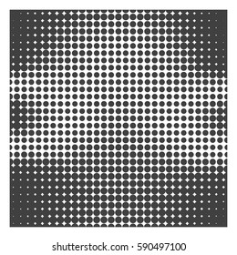Abstract background with halftone effect, monochrome colors