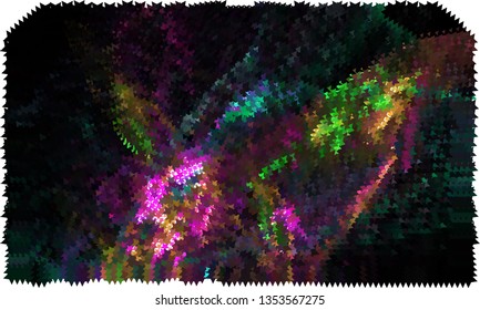 Abstract background with halftone effect with stars pattern.