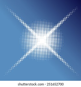 abstract background with halftone effects