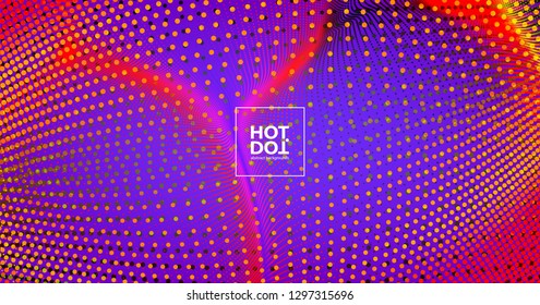 Abstract background. halftone. Hot dot. Vector illustration. Eps10