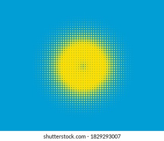 Abstract Background halftone pattern. Dotted panel. Vector illustration