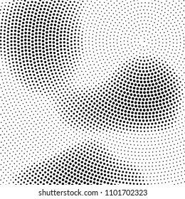 Abstract background halftone pattern, vector illustration and design.