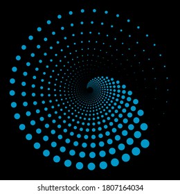 Abstract background halftone pattern, vector illustration and design.