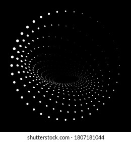 Abstract background halftone pattern, vector illustration and design.