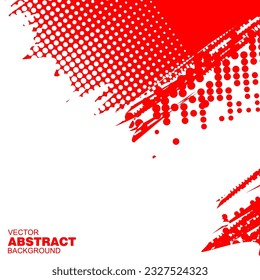 abstract background with halftone vector