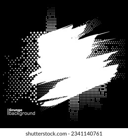 abstract background with halftone vector