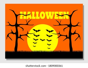 abstract background halloween party vector design for template, poster , card, etc