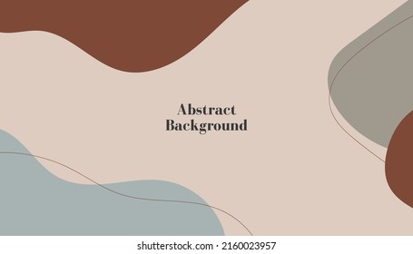 Antecedentes abstractos. Dibujar a mano varias formas y objetos de garabatos. Ilustración vectorial contemporánea moderna de moda. Cada fondo está aislado. Color del pastel