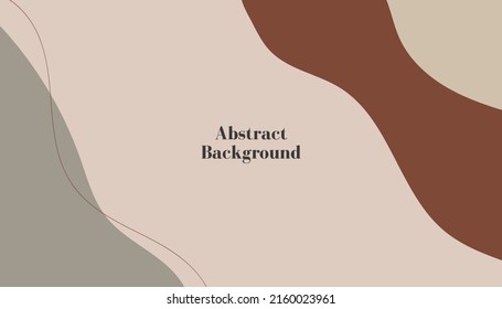 Abstract background. Hand drawing various shapes and doodle objects. Trendy modern contemporary vector illustration. Every background is isolated. Pastel color