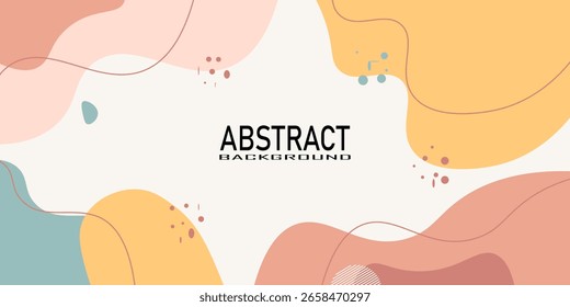 Antecedentes Abstractas. Dibujo a mano de varias Formas y objetos doodle. Moderna Ilustración vectorial contemporánea eps10