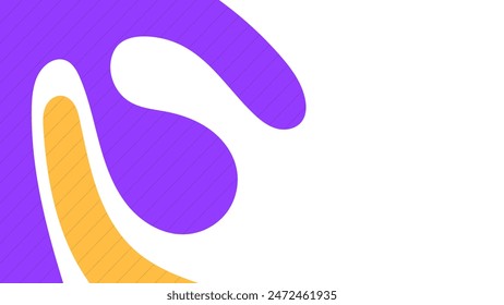 ABSTRACT BACKGROUND WITH HAND DRAWN BLOB SHAPES PASTEL FLAT COLOR VECTOR DESIGN TEMPLATE FOR WALLPAPER, COVER DESIGN, HOMEPAGE DESIGN, GRRETING CARD