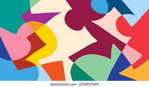 Fondo Abstractas con el arte dibujado a mano de las líneas del doodle, dibujo del arte de línea con la forma abstracta, Vector abstracto del fondo del color para el diseño, patrón abstracto colorido en un fondo,