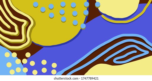abstract background hand drawn full color unique suitable for your digital needs background needs