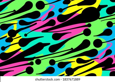 Abstract background . Hand drawn illustration. Modern design pattern.