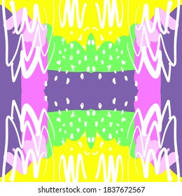Abstract background . Hand drawn illustration. Modern design pattern. Vector.