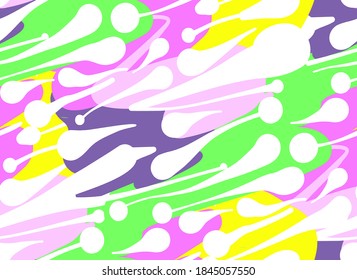 Abstrakter Hintergrund. Handgezeichnete Illustration. Modernes Design. Vektorgrafik