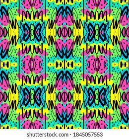Abstract background . Hand drawn illustration. Modern design pattern. Vector