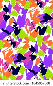 Abstract background . Hand drawn illustration. Modern design pattern. Vector.
