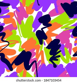 Abstrakter Hintergrund. Handgezeichnete Illustration. Modernes Design. Vektorgrafik
