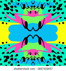 Abstract background . Hand drawn illustration. Modern design pattern. Vector