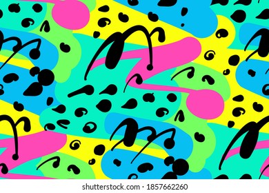 Abstrakter Hintergrund. Handgezeichnete Illustration. Modernes Design. Vektorgrafik