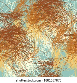 Abstract background. Hand drawn lines, brush. Graphic design. Vector image.
