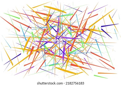 Abstract background. Hand drawn lines, brush. Graphic design Vector image