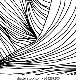 Abstract background with hand drawn lines