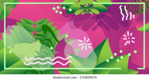 abstract background and hand drawn natural floral leaves suitable for your digital background or other background needs