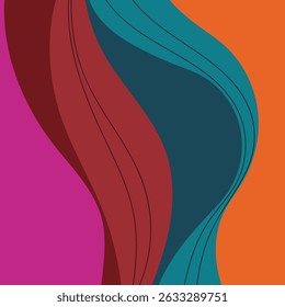 ABSTRAKTER HINTERGRUND HAND GEZEICHNET ORGANISCHE FORMEN. PASTEL FARBE FLACHES DESIGN VEKTORVORLAGE FÜR TAPETE, DECKELDESIGN