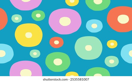 Abstract background with hand drawn pattern design