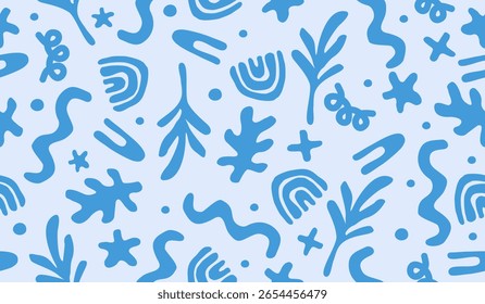 Fundo abstrato com desenho à mão desenho padrão