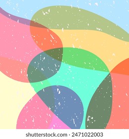 ABSTRACT BACKGROUND WITH HAND DRAWN ROUGH SHAPES PASTEL FLAT COLOR VECTOR DESIGN TEMPLATE FOR WALLPAPER, COVER DESIGN, HOMEPAGE DESIGN, GRRETING CARD