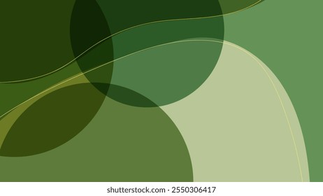 ABSTRACT BACKGROUND WITH HAND DRAWN SHAPES GREEN COLORFUL FLAT PASTEL DESIGN VECTOR TEMPLATE FOR WALLPAPER, COVER DESIGN