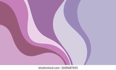 ABSTRACT BACKGROUND WITH HAND DRAWN SHAPES PURPLE PINK PASTEL COLORFUL FLAT DESIGN VECTOR TEMPLATE FOR WALLPAPER, COVER DESIGN