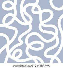 Abstract background with a hand drawn swirls pattern