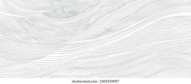 abstract background with hand lines and grey art natural landscape background 