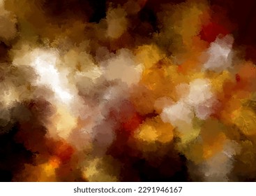 Fondo abstracto con un diseño pintado con aceite de mano - ideal para el arte de pared 