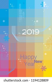 abstract background happy new year