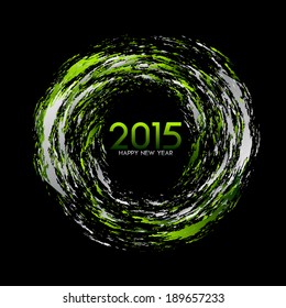 Abstract Background - Happy New Year 2015