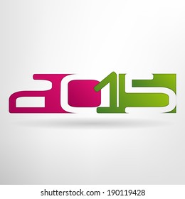 Abstract Background - Happy New Year 2015