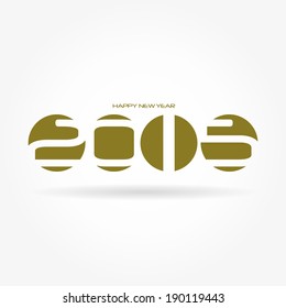 Abstract Background - Happy New Year 2015