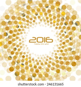 Abstract Background - Happy New Year 2016