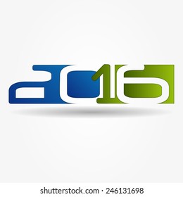 Abstract Background - Happy New Year 2016