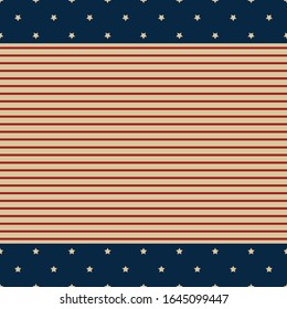 Abstract background Happy President's Day Vintage USA, United States of America celebration. american holiday textile textured retro design