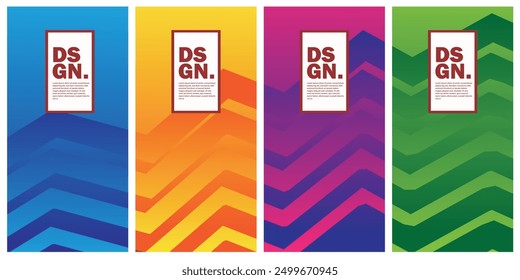 Abstract background with harmonious colors suitable for banners and social media