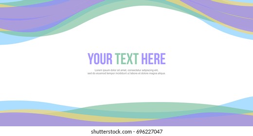 Abstract background header website design