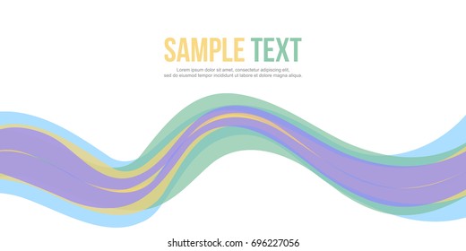 Abstract background header website design