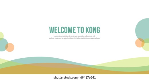 Abstract background for header website simple design