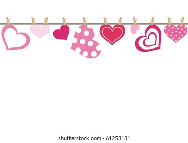 abstract background with heart